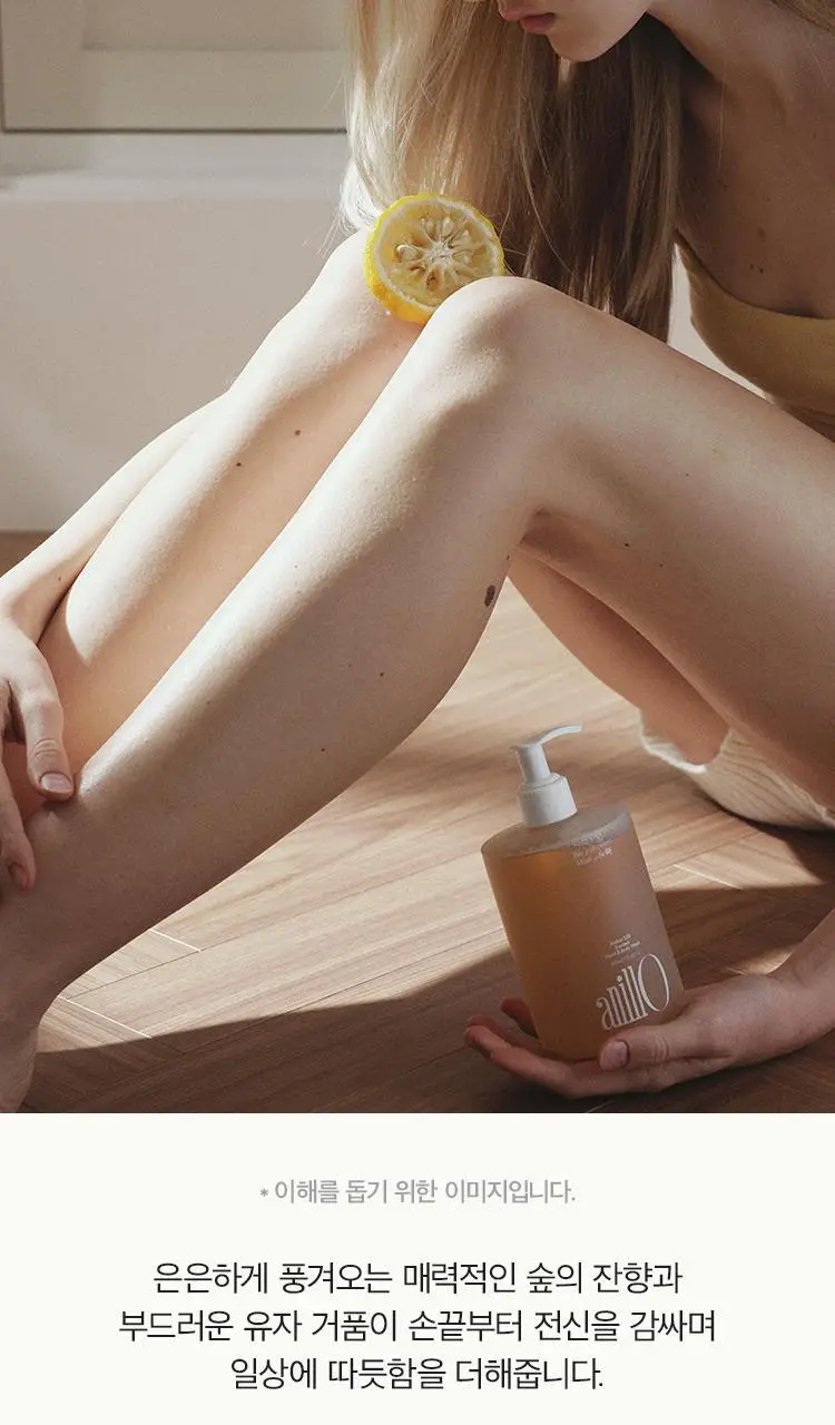 [Gift] 아닐로 센티드 핸드&바디워시 450ml 2종 택 1 상세페이지 5